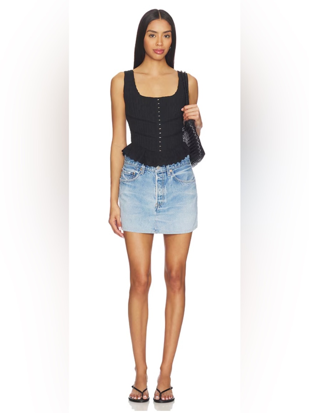 NWT! Heartloom Christine Top/ Black/ Medium - Picture 3 of 8